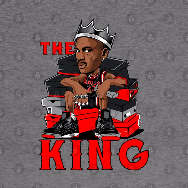 King Michael Jordan 23 Basketball by cInox